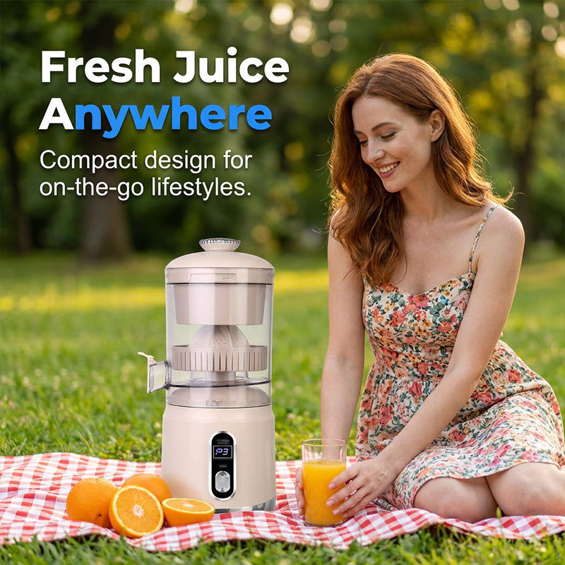Portable Cordless Electric Citrus Juicer