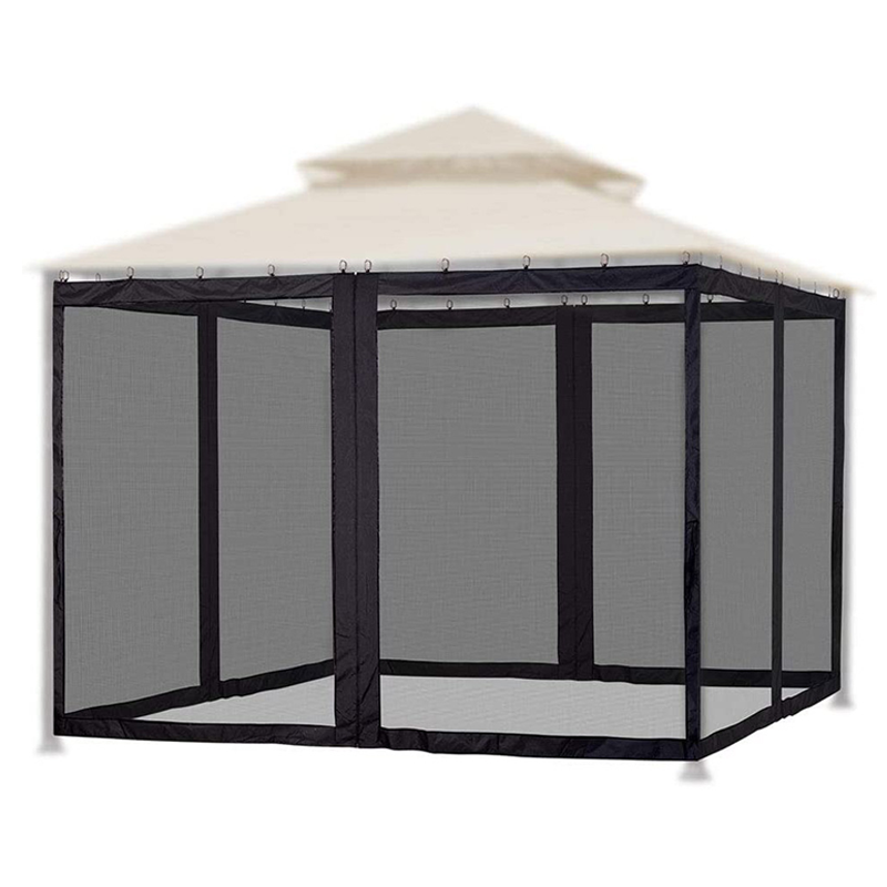 🌞Multifunctional garden parasol with mosquito net, windproof, rainproof, and provides sun protection