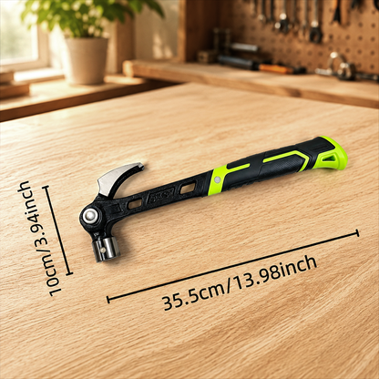 🔨🏗️ Heavy-Duty Multi-Purpose Claw Hammer – Trade-grade & heat-treated – Anti-slip grip, perfect for framing, demolition or DIY – durable and balanced 🛠️