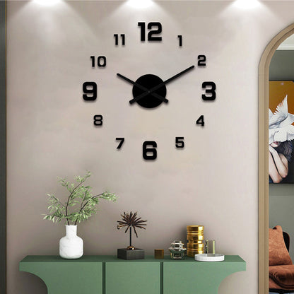 ⏰3D DIY Luminous Acrylic Wall Clock Set