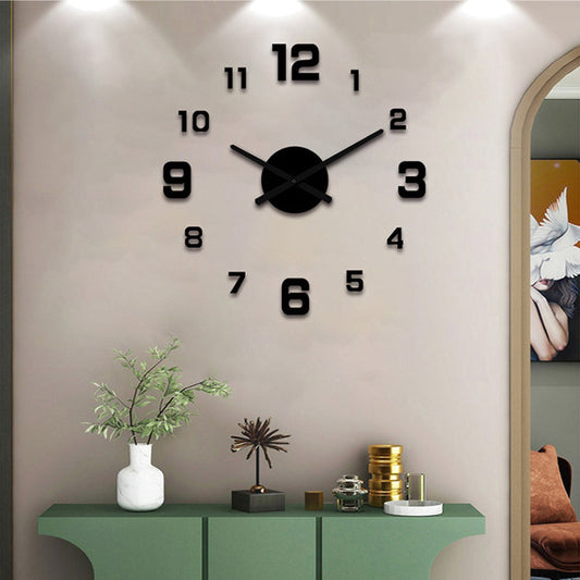 ⏰3D DIY Luminous Acrylic Wall Clock Set