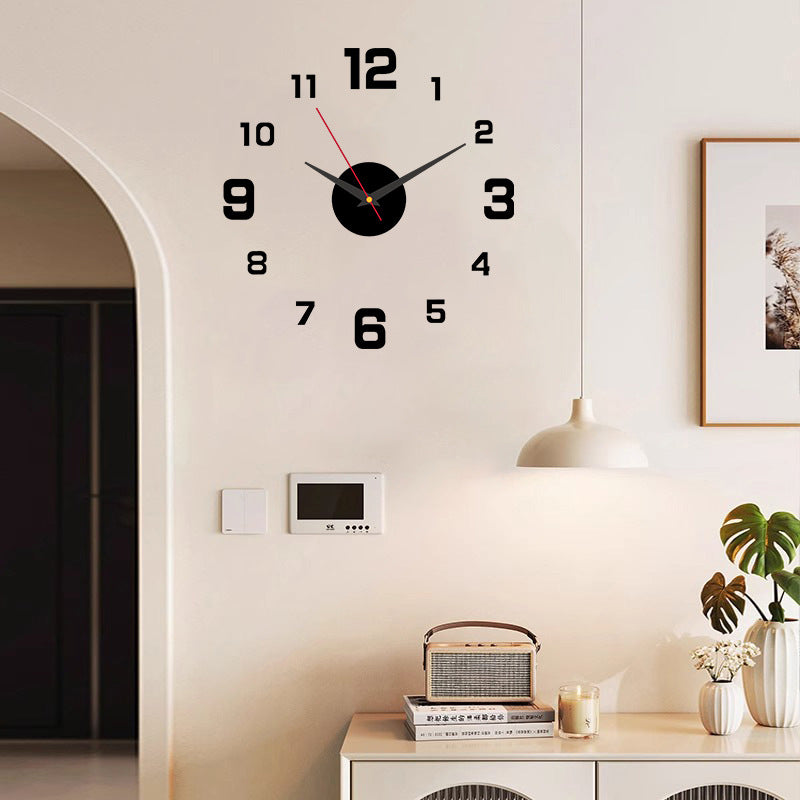 ⏰3D DIY Luminous Acrylic Wall Clock Set