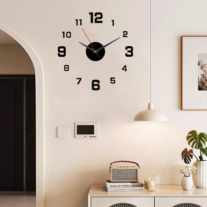 ⏰3D DIY Luminous Acrylic Wall Clock Set
