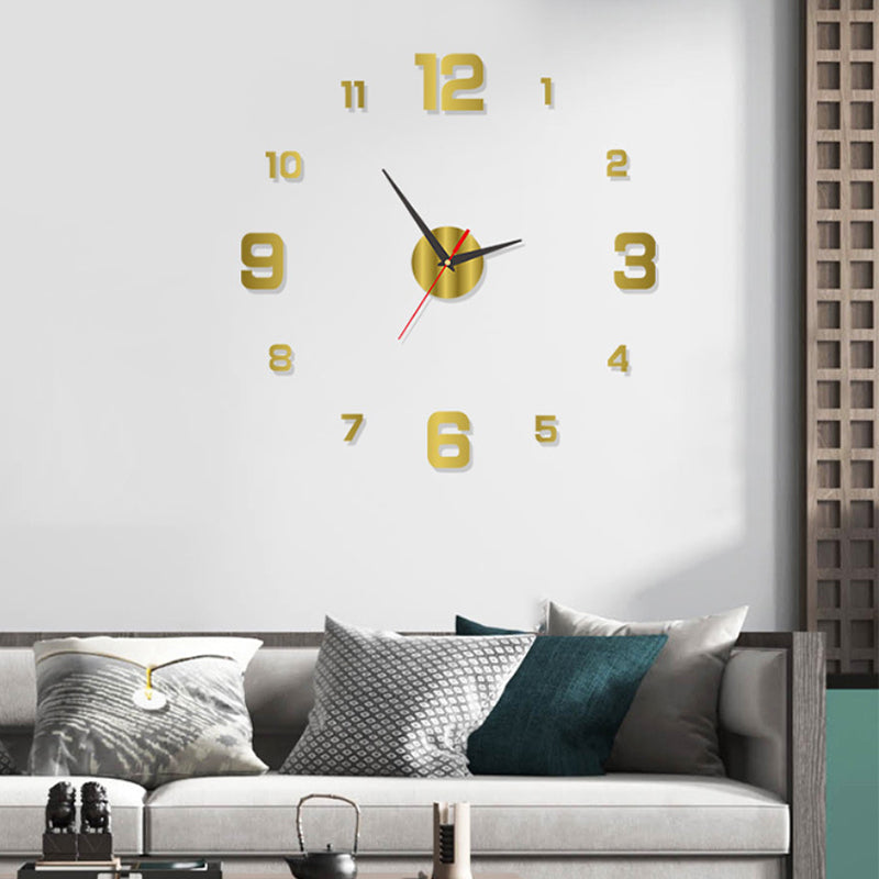 ⏰3D DIY Luminous Acrylic Wall Clock Set