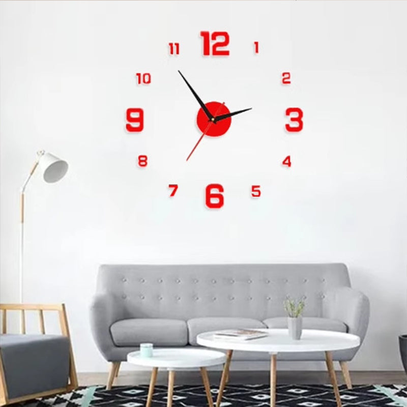 ⏰3D DIY Luminous Acrylic Wall Clock Set