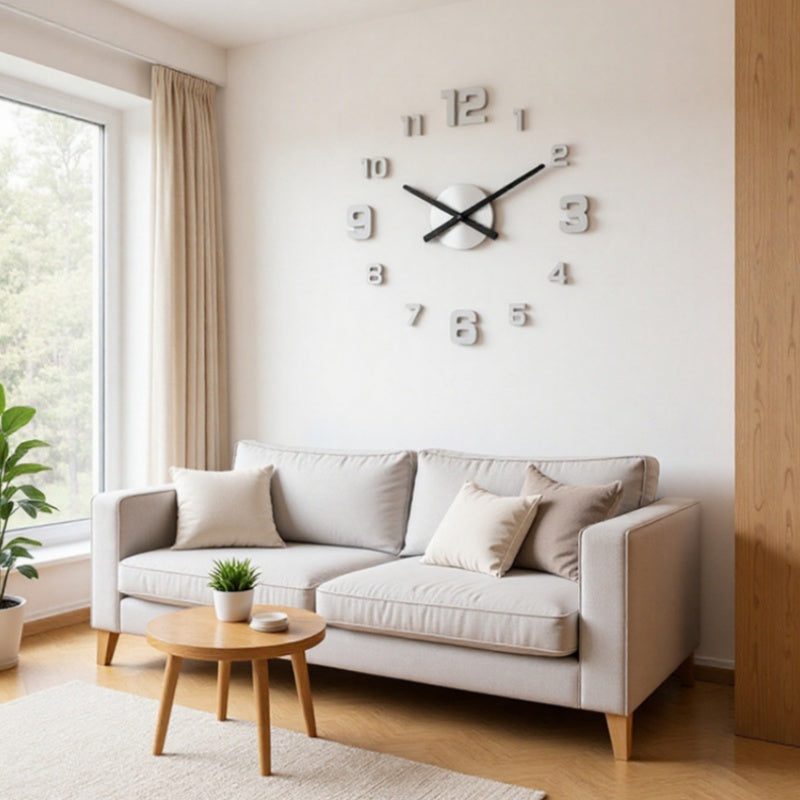 ⏰3D DIY Luminous Acrylic Wall Clock Set