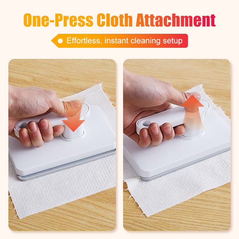 🫧🧽No-Touch Snap Grip Mini Mop
