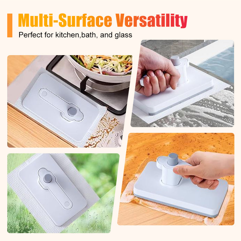 🫧🧽No-Touch Snap Grip Mini Mop