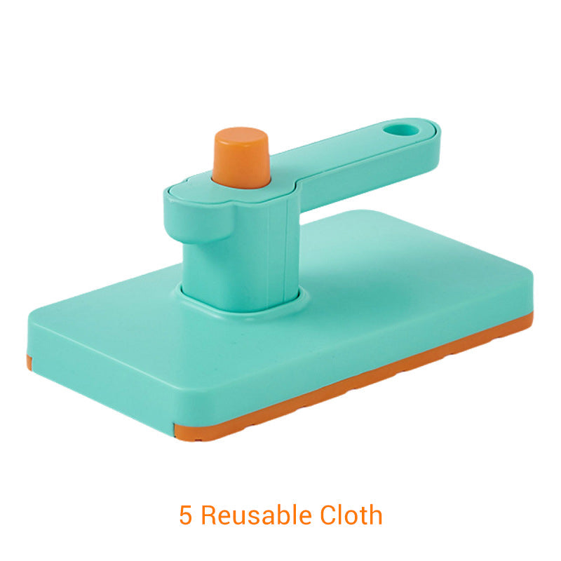 🫧🧽No-Touch Snap Grip Mini Mop