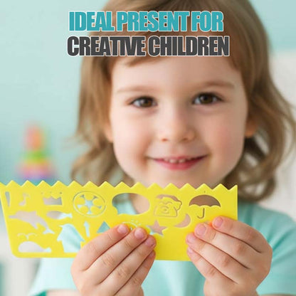 Stencil Drawing Set for Kids