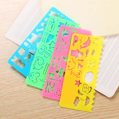 Stencil Drawing Set for Kids