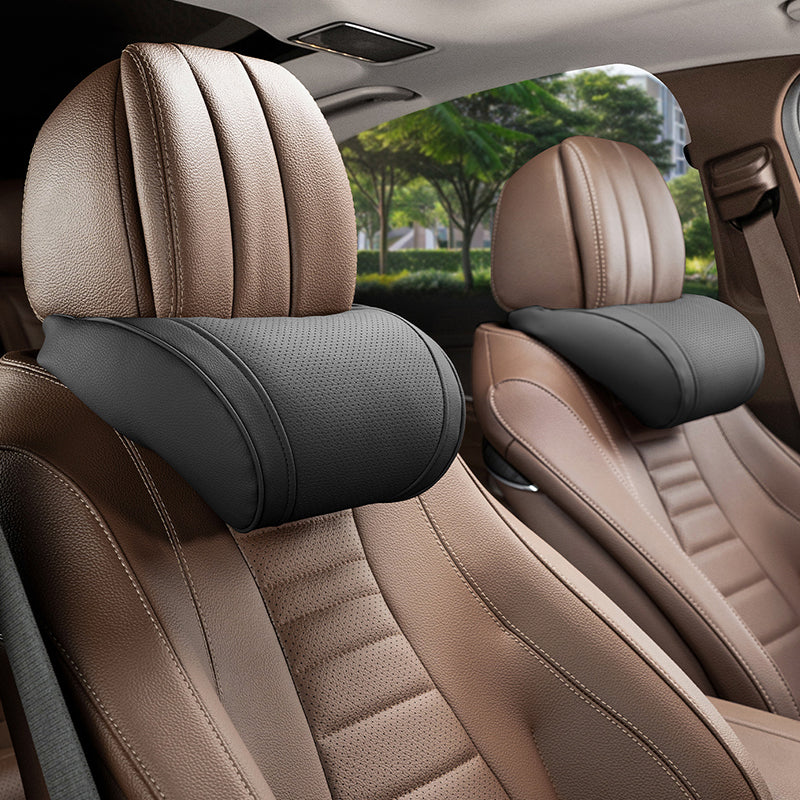 🚗Ergonomic Headrest and Lumbar Support Set for Car Seats