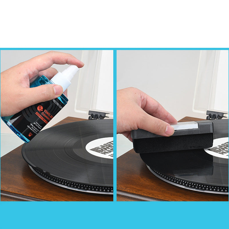 💥Anti-Static Vinyl Record Cleaning Spray – Dust Removal, Alcohol-Free, Easy Mist