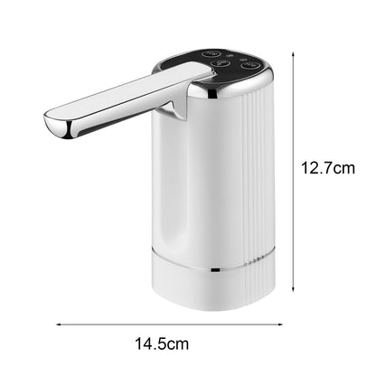 Automatic dispenser pump – multifunctional, silent & perfect for home, office, summer cottage & camping, fits most standard bottles