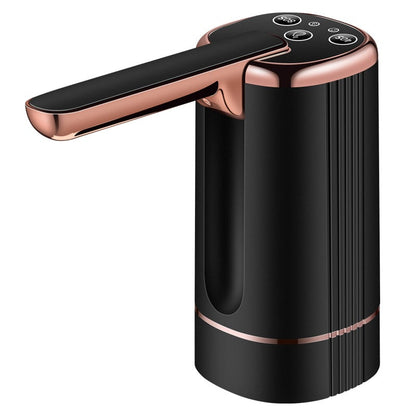 Automatic dispenser pump – multifunctional, silent & perfect for home, office, summer cottage & camping, fits most standard bottles
