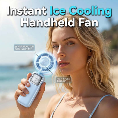 ❄️Foldable Handheld Cooling Fan with LED Display