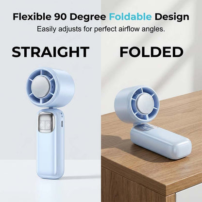 ❄️Foldable Handheld Cooling Fan with LED Display
