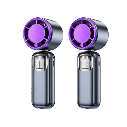 ❄️Foldable Handheld Cooling Fan with LED Display