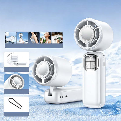 ❄️Foldable Handheld Cooling Fan with LED Display