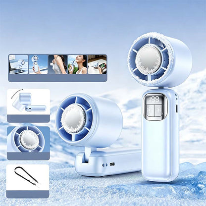 ❄️Foldable Handheld Cooling Fan with LED Display