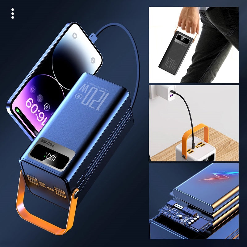 60000mAh High Capacity Power Bank with LED Light
