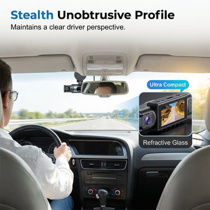 📹🚗 1080P Full HD Multi-Lens WiFi Car Dashcam
