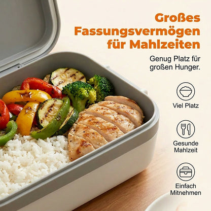 🍱Portable electric lunch box with self-heating