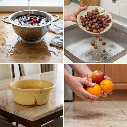 2-in-1 Fruit Shaped Colander and Bowl Set