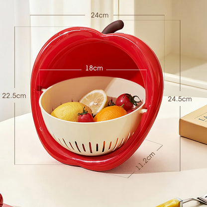 2-in-1 Fruit Shaped Colander and Bowl Set