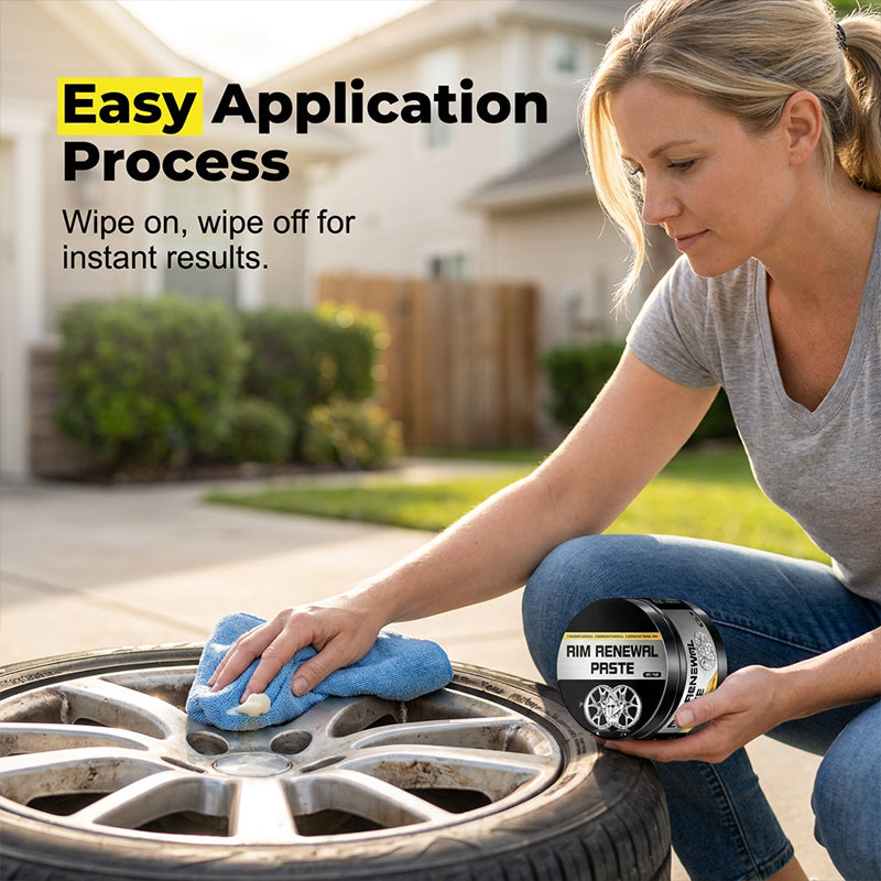 🏆 Last Day Special Price £8.99 !🎁All-in-One Wheel Care & Restoration Paste