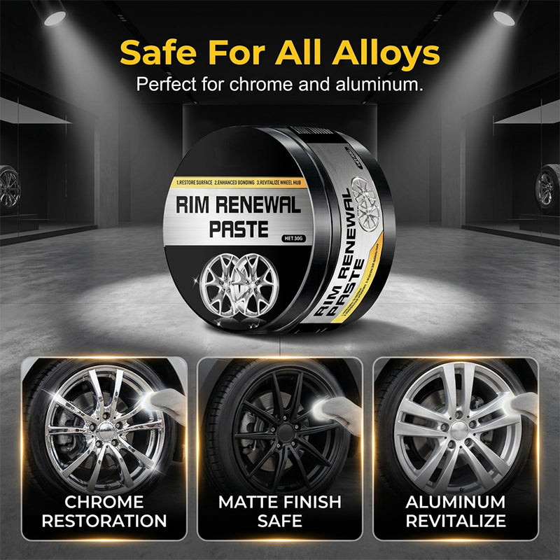 🏆 Last Day Special Price £8.99 !🎁All-in-One Wheel Care & Restoration Paste