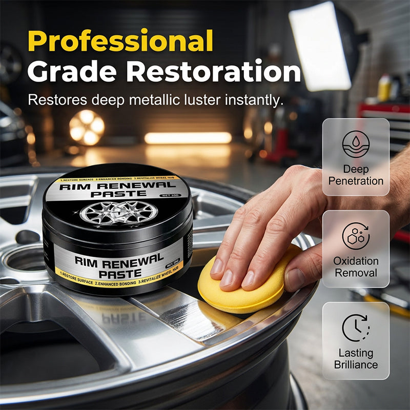 🏆 Last Day Special Price £8.99 !🎁All-in-One Wheel Care & Restoration Paste