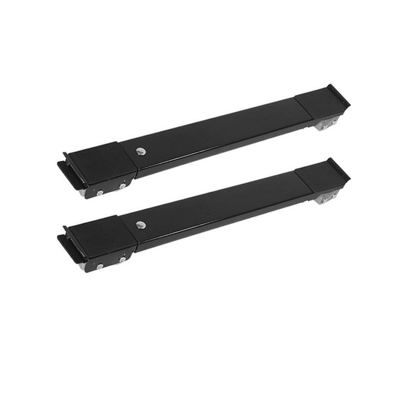Adjustable Furniture Moving Roller Wheels for Washing Machine Refrigerator Stand with Brake Rolling Base Wheels