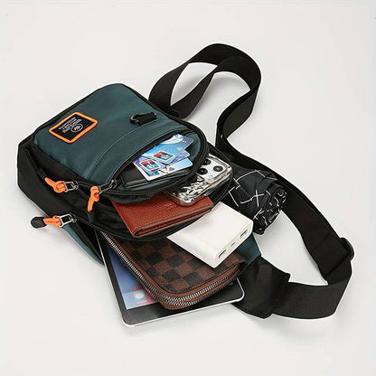 Waterproof Multi-pocket Crossbody Sling Bag