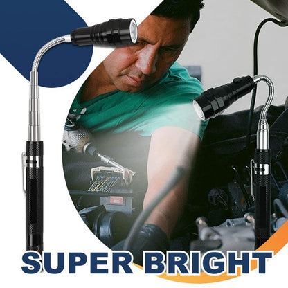 🔦Multifunctional Magnetic Telescopic Flashlight
