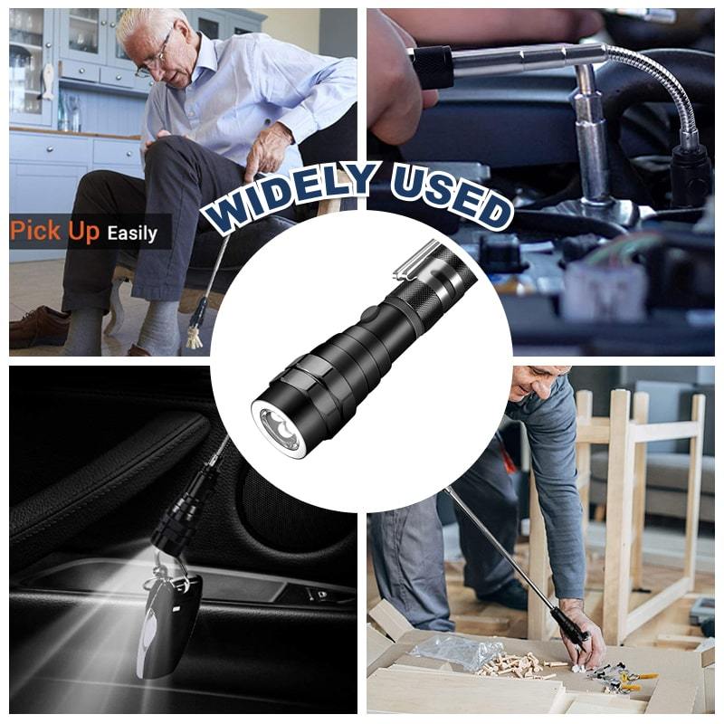 🔦Multifunctional Magnetic Telescopic Flashlight