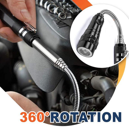 🔦Multifunctional Magnetic Telescopic Flashlight