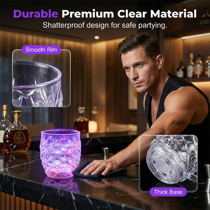 Liquid-Activated LED Light-Up Cup