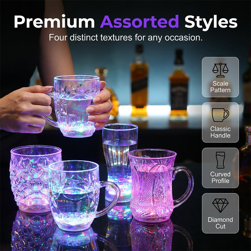 Liquid-Activated LED Light-Up Cup