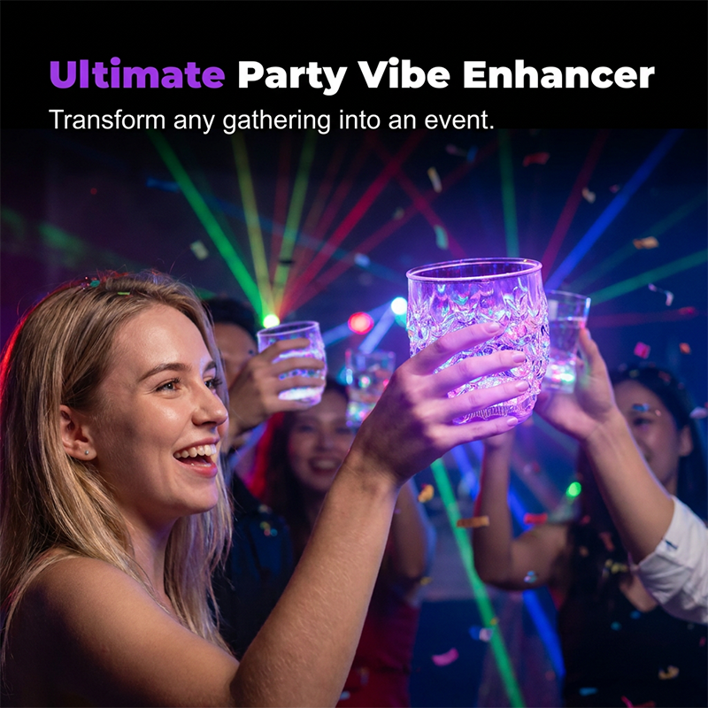 Liquid-Activated LED Light-Up Cup