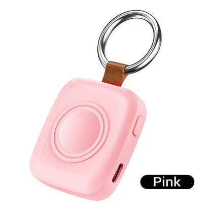 ⌚🔋 Smartwatch power bank – wireless charger, 1200mAh, compact & stylish!