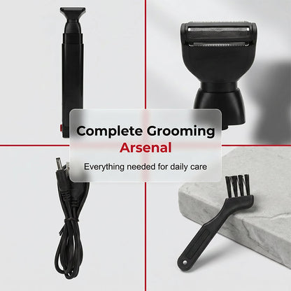 🪒💪 50% OFF! Reach-Anywhere Body Trimmer – Extendable handle, precision heads. Trim back, chest & legs yourself – no help needed! 🧔✨