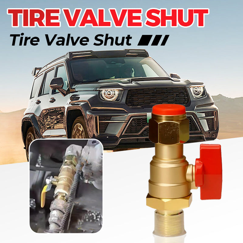 🚗🔧 Tire Valve Shut-Off Switch Set