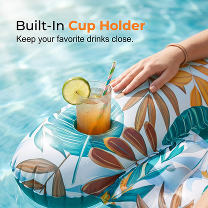 Extra-Thick Inflatable Pool Float