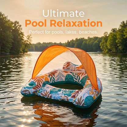 Extra-Thick Inflatable Pool Float