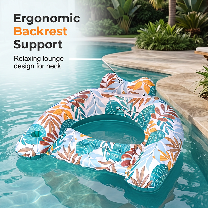 Extra-Thick Inflatable Pool Float