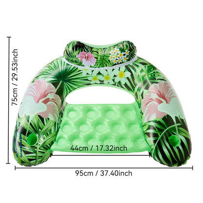 Extra-Thick Inflatable Pool Float