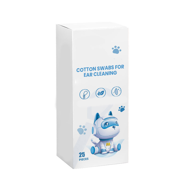 Cleaning Cotton Swabs for Dogs and Cats