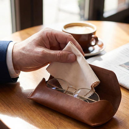 Microfiber Suede-Like Cleaning Cloth for Screens & Lenses