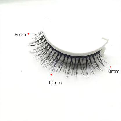 ✨Glue-Free Self-Adhesive Lashes – 3-Second, Natural & Reusable